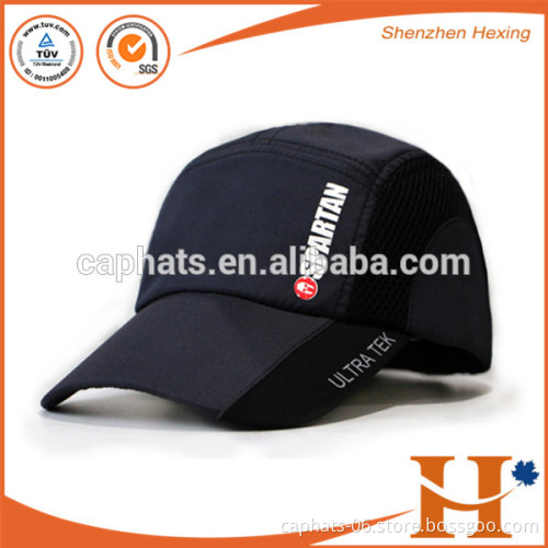 High quality digital printing running cap custom dry fit running baseball cap